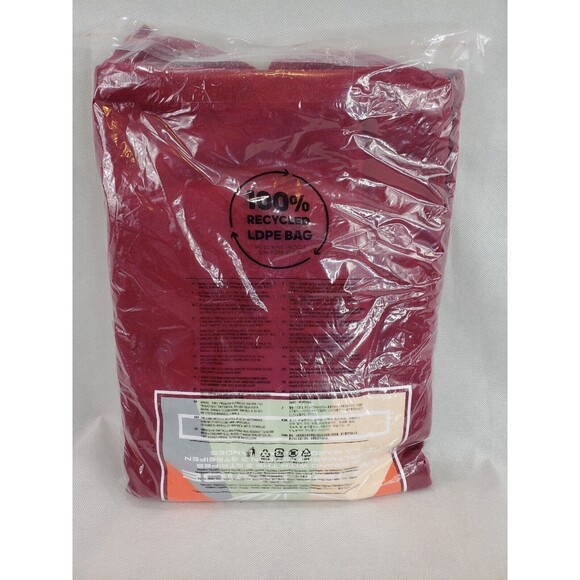 Adidas Graphic Fleece Sweatshirt Red/Maroon Men’s XL HY3062 NWT - Picture 5 of 9